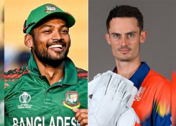 BAN vs. NED, T20 WC 2024, Match Report: शाकिब और रिशाद के प्रदर्शन से सुपर 8 की दहलीज़ पर पहुंचा  बांग्लादेश