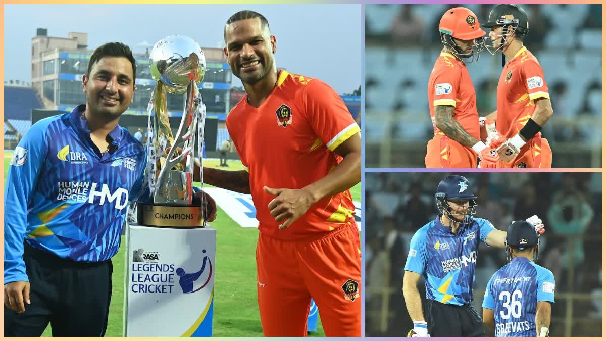 LLC 2024: साउदर्न सुपर स्टार्स ने टूर्नामेंट में लगातार तीसरी जीत हासिल की, गुजरात ग्रेट्स को आठ विकेट से हराया