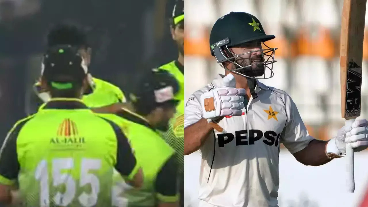  हारिस रउफ ने पाकिस्तानी स्टार बल्लेबाज कामरान गुलाम को बीच मैदान में थप्पड़ जड़ा था, वायरल वीडियो देखें