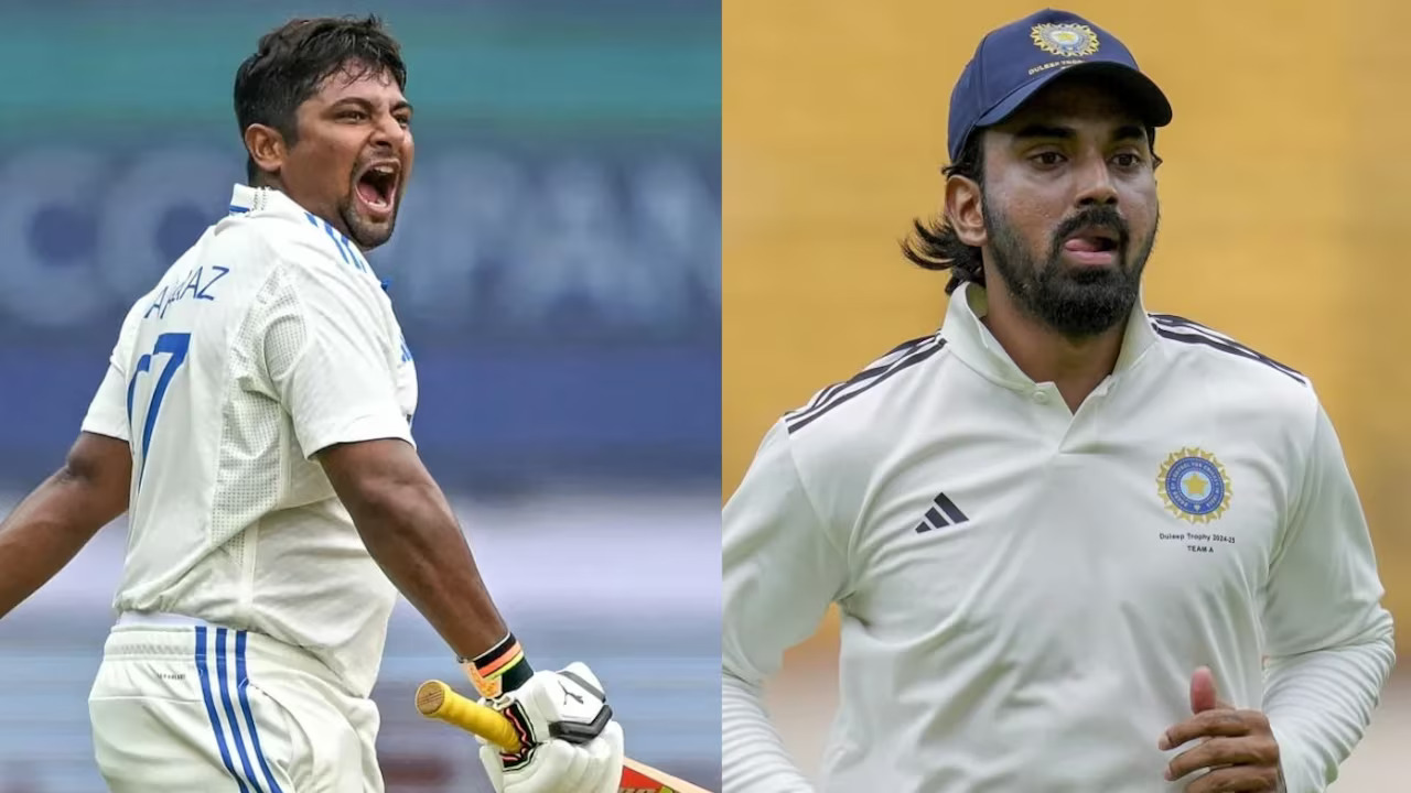 आकाश चोपड़ा ने बड़ा बयान दिया - सरफराज खान और केएल राहुल के बीच किसे दूसरे टेस्ट में मौका दिया जाना चाहिए ?