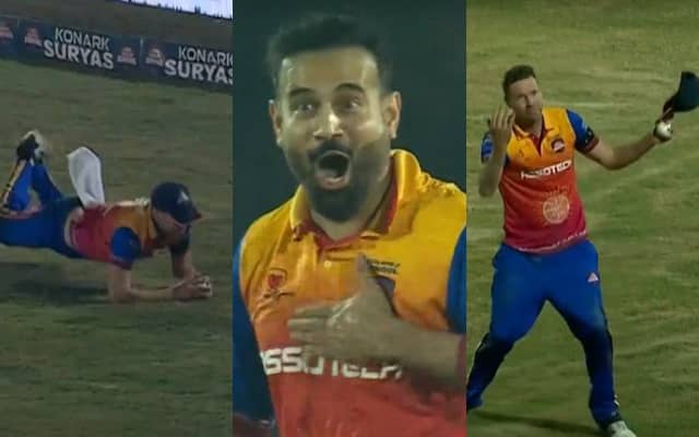 LLC 2024: 42 वर्षीय बेन लॉफलिन ने हवा में अविश्वसनीय कैच पकड़ा, युवा खिलाड़ी भी इसको देख दंग रह जाएंगे