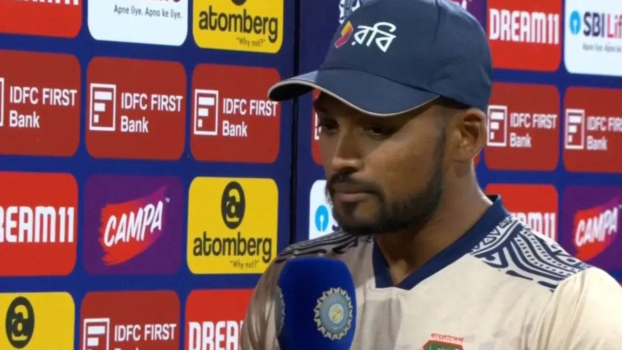 नजमुल हुसैन शान्तो का साउथ अफ्रीका के खिलाफ हार के बाद बड़ा बयान - “एक टीम के रूप में हार गए क्योंकि…”