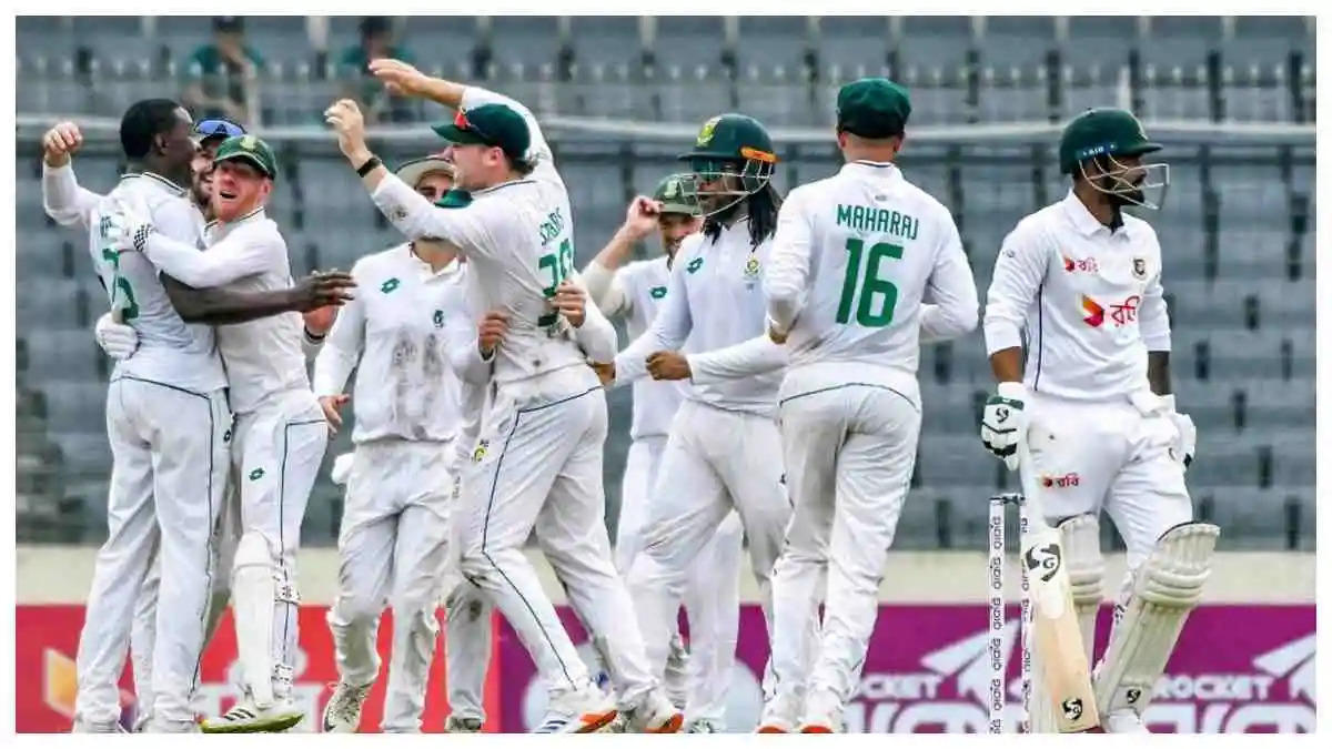 WTC 2023–2025: बांग्लादेश-दक्षिण अफ्रीका मैच के बाद Points Table में बड़ा बदलाव हुआ, भारत की पोजीशन जानें