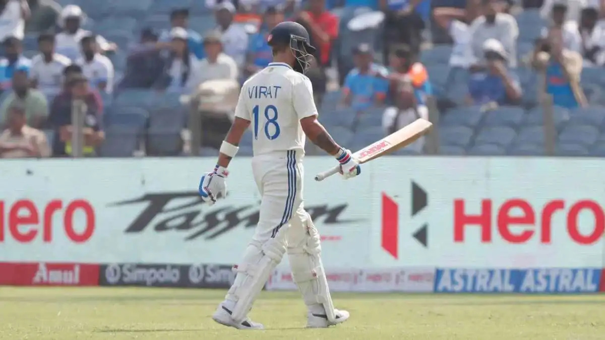 अनिल कुंबले ने विराट कोहली के आउट होने के बाद कहा - घरेलू क्रिकेट में खेलने से फायदा हो सकता था’