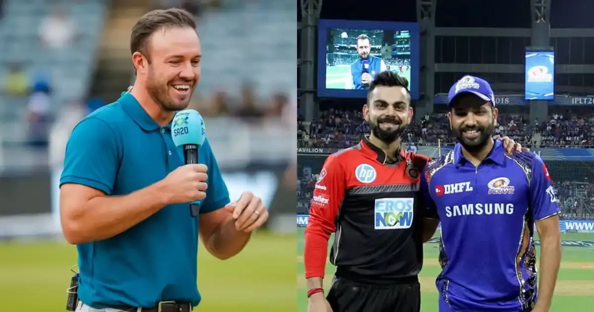 एबी डिविलियर्स ने मेगा ऑक्शन से पहले बड़ा बयान दिया - रोहित शर्मा अगर RCB जाते हैं तो यह IPL के इतिहास का सबसे बड़ा”