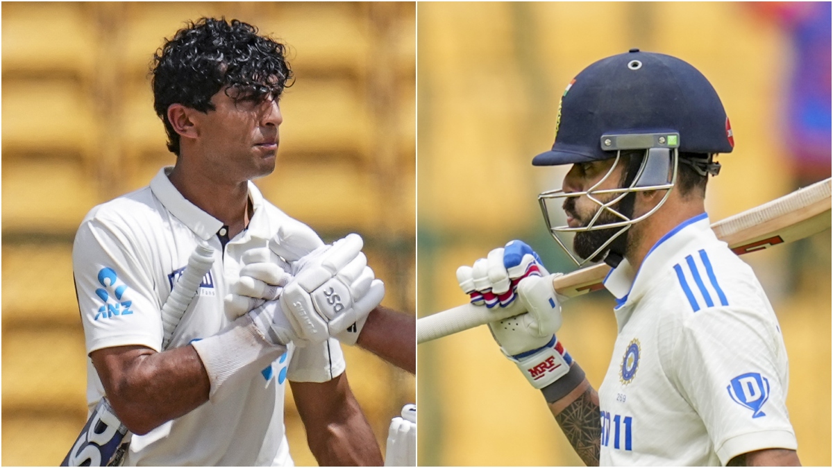 विराट कोहली के आउट होने के बाद रचिन रवींद्र ने कहा - “यह बड़ा विकेट है, अभी भी बहुत सारे रन…”