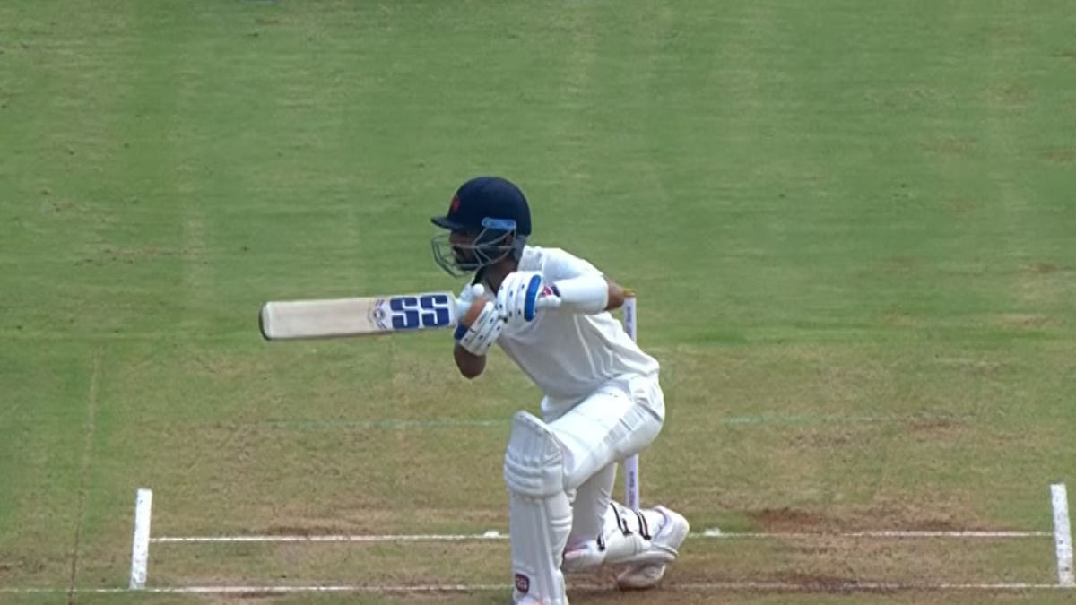 ईरानी कप 2024: अजिंक्य रहाणे 97 रन बनाकर हुए आउट, खटखटाया वापसी का दरवाजा