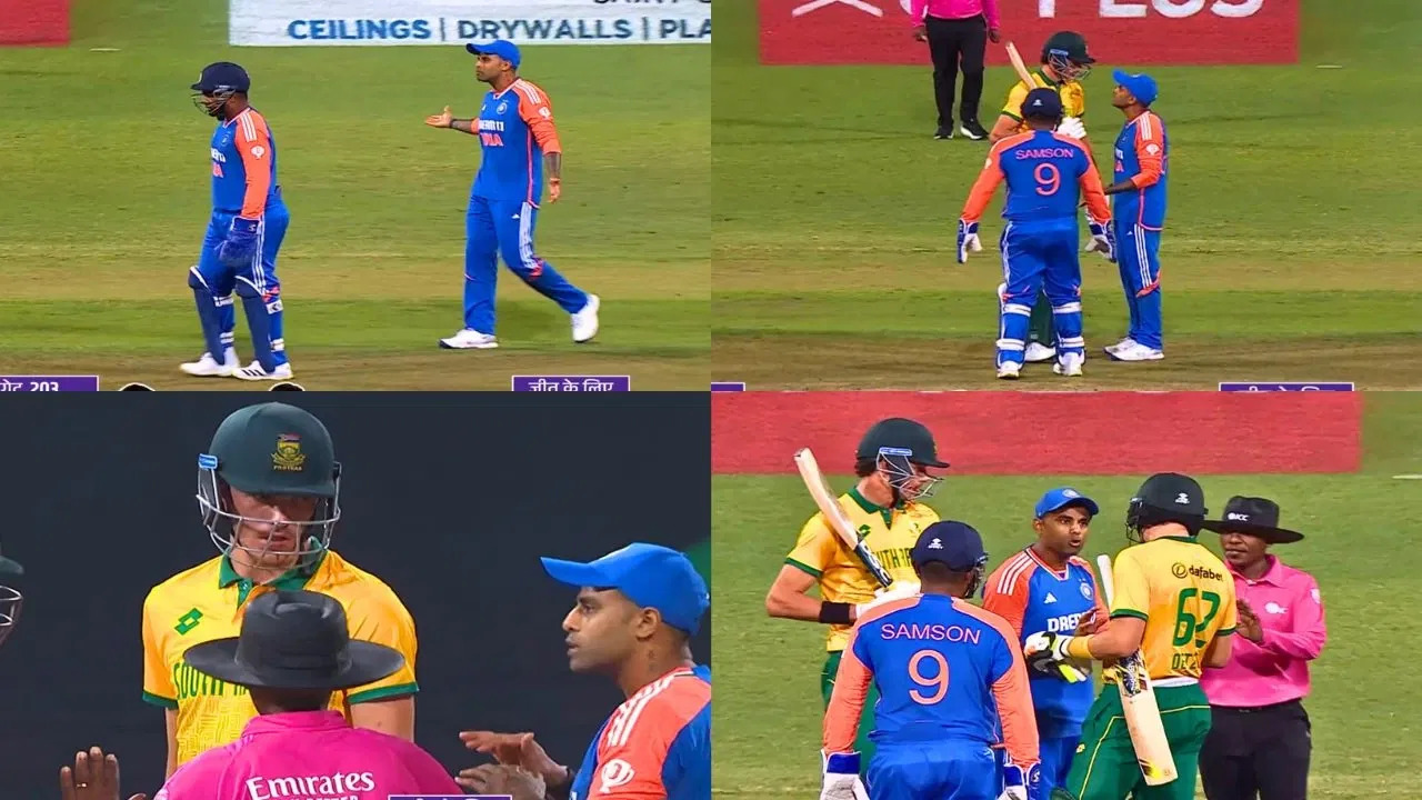 बीच मैच में मार्को यैनसेन और सूर्यकुमार के बीच हुई तू-तू मैं-मैं, सूर्या अफ्रीकी खिलाड़ियों पर जमकर बरसे 