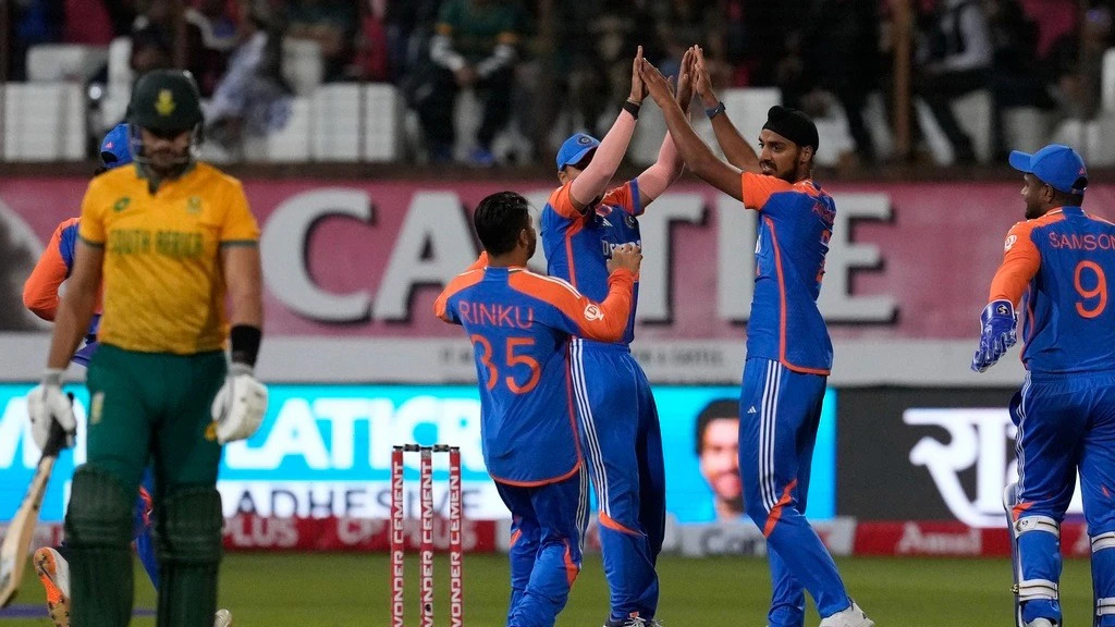 टीम इंडिया ने पहले टी20 को अपने नाम किया, साउथ अफ्रीका टीम संजू सैमसन के शतक के बाद रवि बिश्नोई और वरुण चक्रवर्ती की फिरकी में फंसी