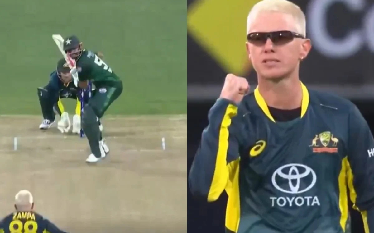 बाबर, एडम जंपा के खिलाफ आगे बढ़कर शाॅट खेलना चाहते थे लेकिन फिर क्लीन बोल्ड हुए, वीडियो वायरल हुई