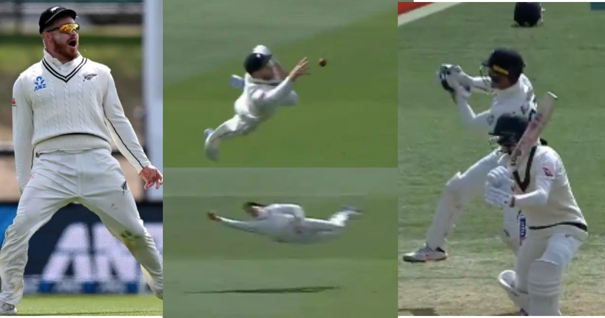 ग्लेन फिलिप्स ने एक बार फिर हैरतअंगेज कैच पकड़ा, ये इंसान है या सुपरमैन