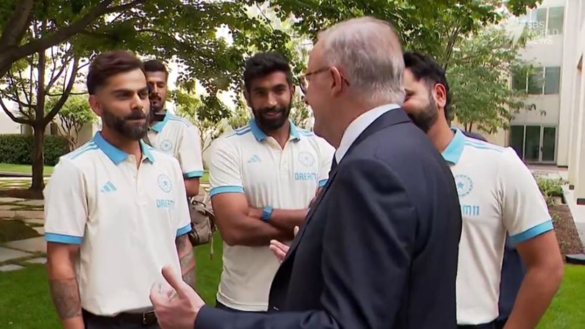 ऑस्ट्रेलियाई प्रधानमंत्री एंथनी अल्बानीज़ ने विराट कोहली की प्रशंसा की, दोनों के बीच ‘मसालेदार’ बातचीत का वीडियो जमकर वायरल हो रहा है 