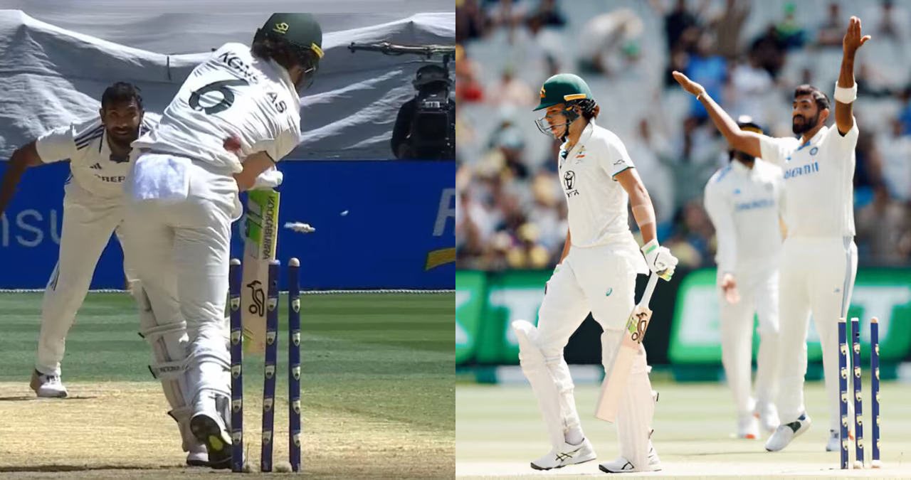 बुमराह ने सैम कोंस्टास को बोल्ड करने के बाद खास अंदाज में जश्न मनाया, कंगारू बल्लेबाज मुंह ताकता रह गया