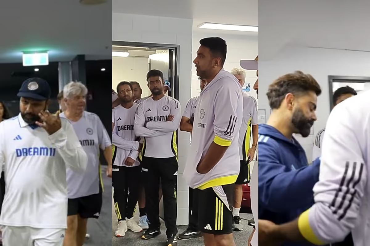 सभी भारतीय खिलाड़ी रविचंद्रन अश्विन की फेयरवेल स्पीच सुनकर ड्रेसिंग रूम में भावुक हुए