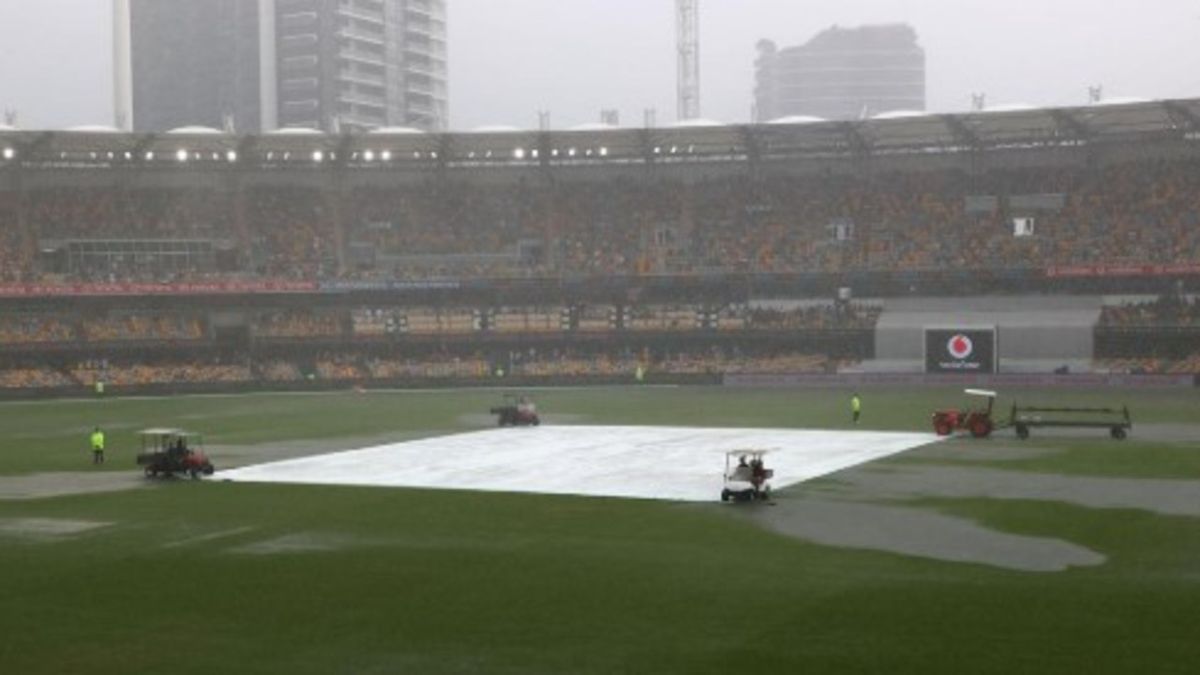  गाबा टेस्ट मैच पर संकट के बादल छाए, मैच के पांचों दिन बारिश की संभावना है 