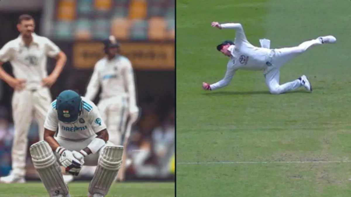 स्टीव स्मिथ ने केएल राहुल का स्लिप पर हैरतंगेज कैच पकड़ा, केएल राहुल 84 पर पवेलियन लौटे