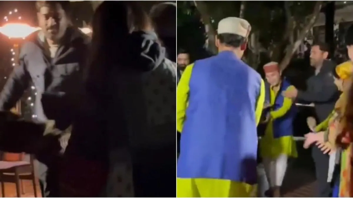 एमएस धोनी उत्तराखंड में डांस करते हुए नजर आए, गुलाबी शरारा सॉन्ग पर जमकर थिरके माही
