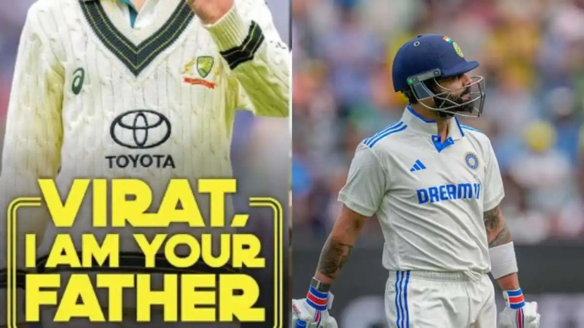 ऑस्ट्रेलियाई मीडिया ने बेशर्मी की सारी हदें पार की, विराट को फिर से निशाना बनाया - Virat, I am Your Father”