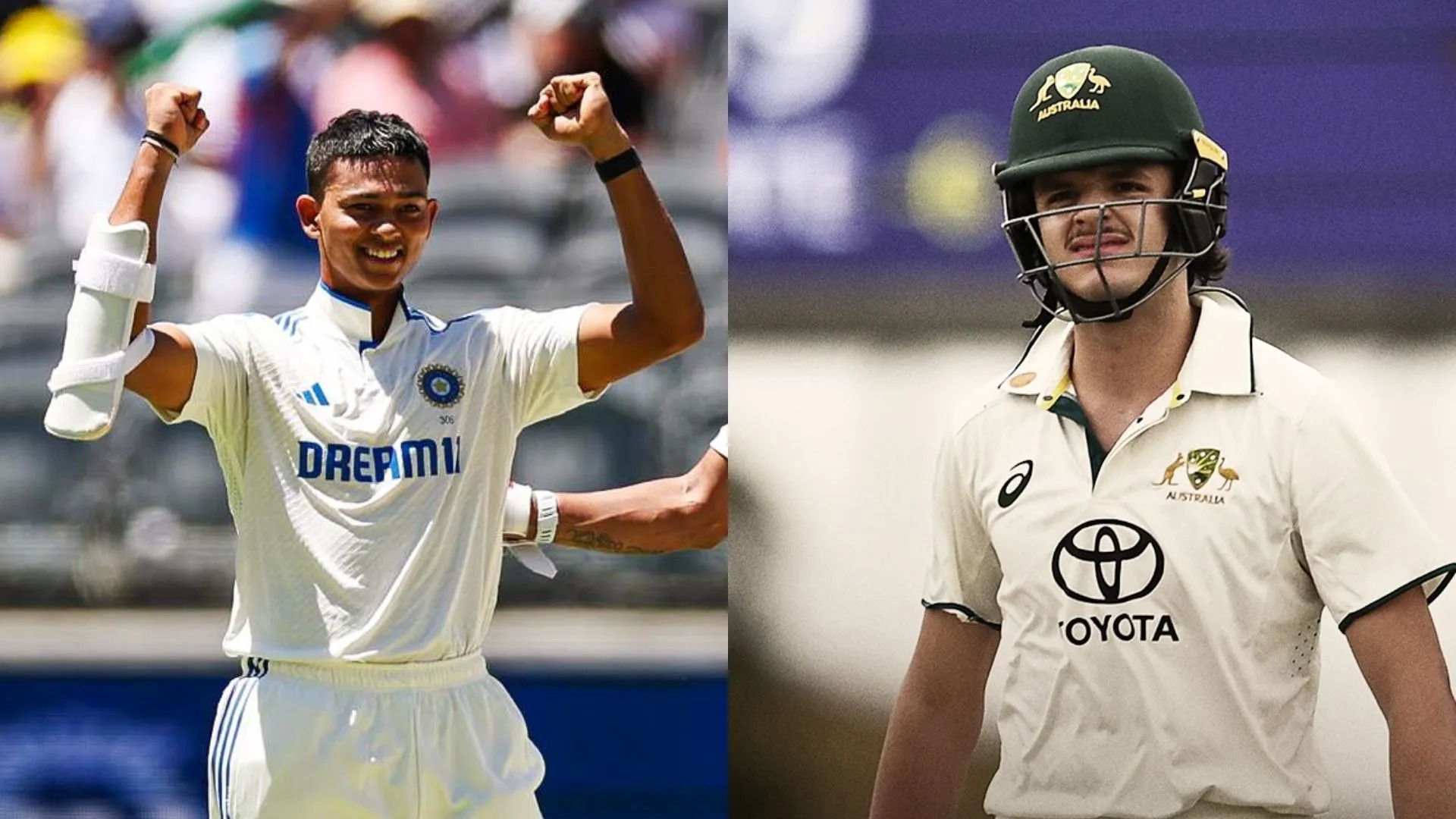 “ओए कोंटास, शॉट नहीं लग रहे क्या अभी”- सैम कोंटास को यशस्वी जायसवाल ने स्लेज किया, फनी मोमेंट देखें 