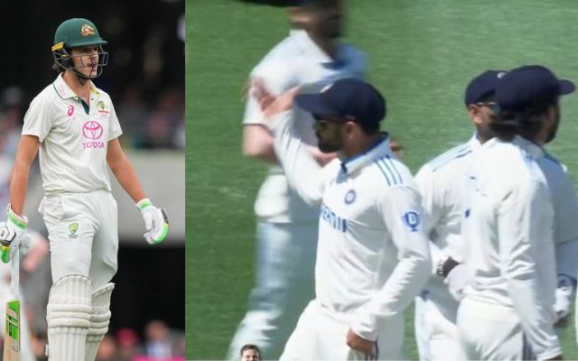 विराट कोहली ने सैम कोंटास के आउट होते ही ग्राउंड में बैठे लोगों से ये इशारा किया, आप भी देखकर बोलेंगे वाह किंग