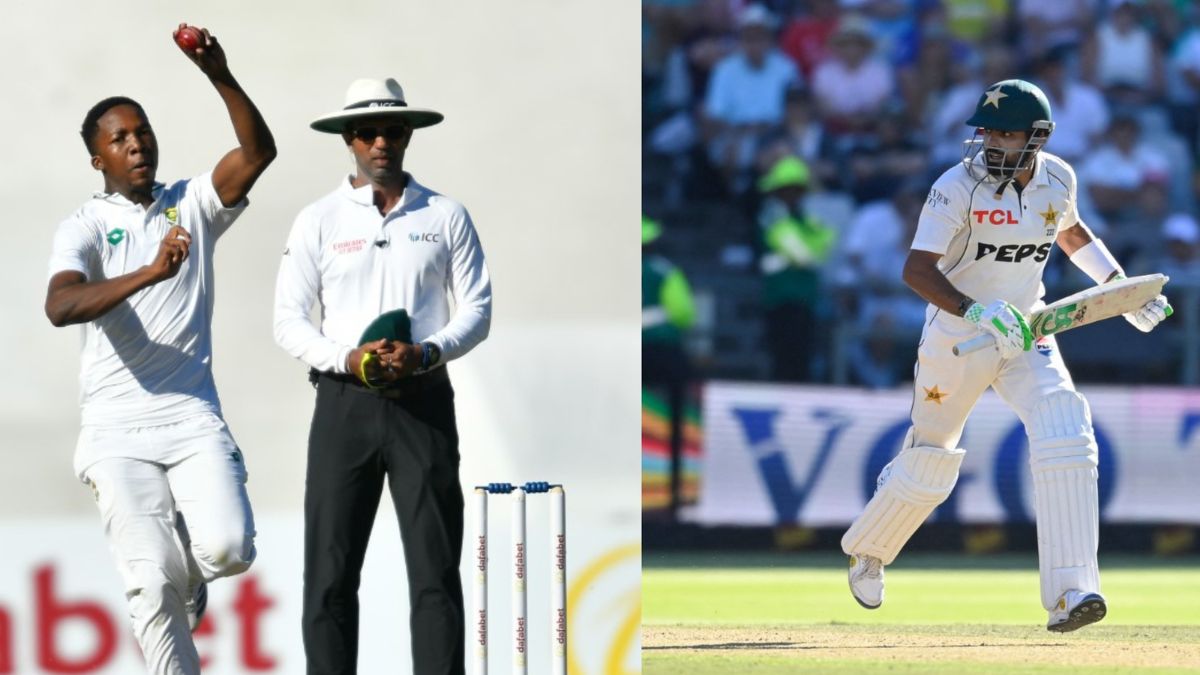 क्वेन मफाका ने बाबर आजम को आउट कर अपना पहला टेस्ट विकेट हासिल किया, वायरल वीडियो देखें 