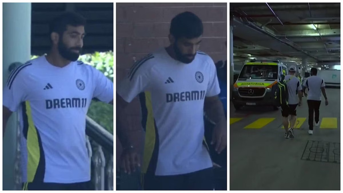 टीम इंडिया को सिडनी टेस्ट के बीच बड़ा झटका लगा, जसप्रीत बुमराह मैच छोड़कर हॉस्पिटल के लिए रवाना हुए