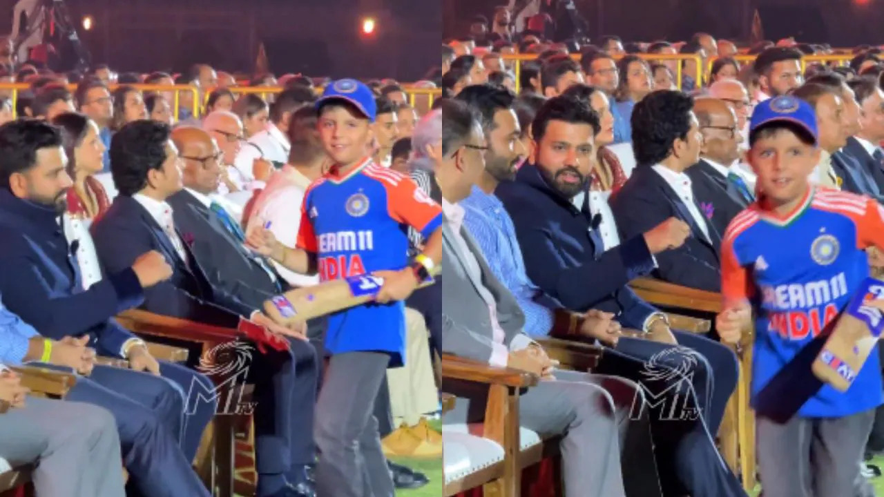 रोहित शर्मा का दिल छू लेने वाला फैन मोमेंट सोशल मीडिया पर वायरल हुआ, देखें