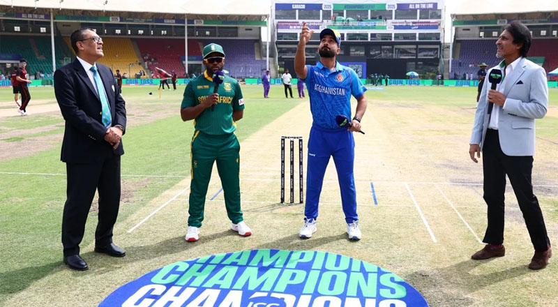 AFG बनाम SA: साउथ अफ्रीका ने टॉस जीतकर बल्लेबाजी करने का निर्णय लिया, दोनों टीमों की प्लेइंग XI देखें