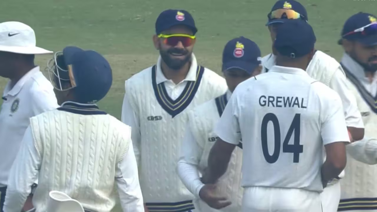 दिल्ली ने विराट कोहली के फ्लाॅप प्रदर्शन के बावजूद रेलवे को पारी और 19 रनों से हराया, मैच रिपोर्ट पढ़ें