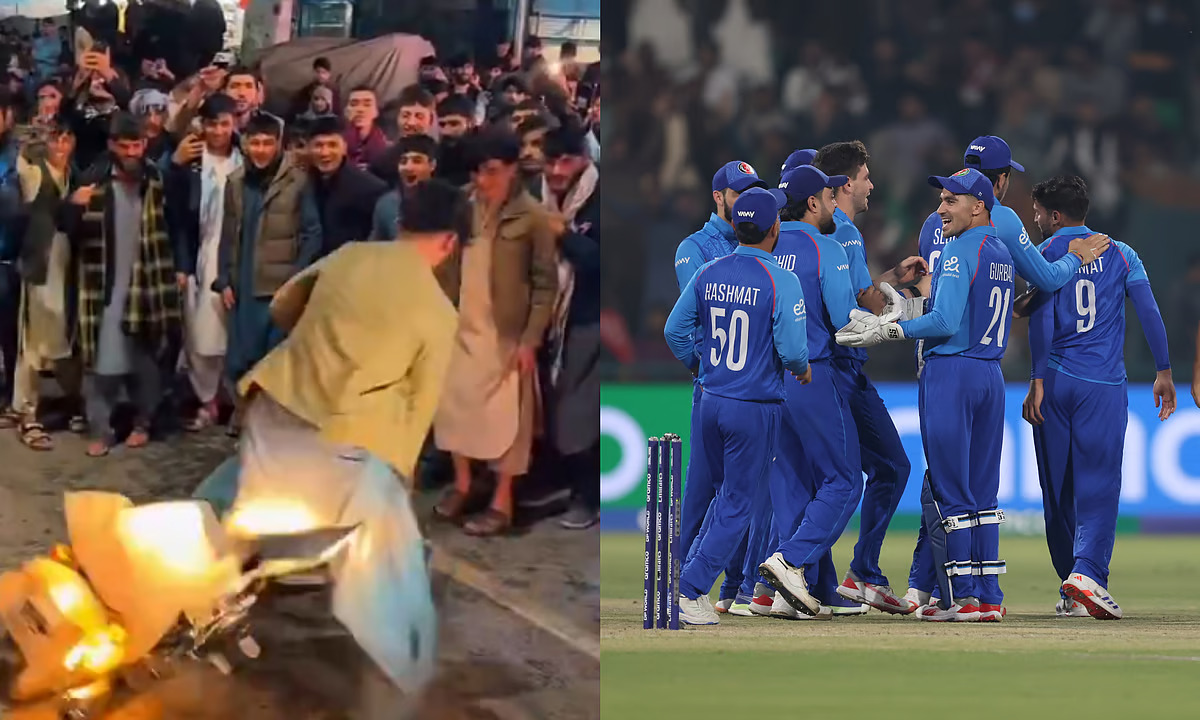 अफगानिस्तान जश्न में डूबा, सड़कों पर  लोग नाचे … जमकर पटाखे फूटे, तो किसी ने करतब दिखाया 