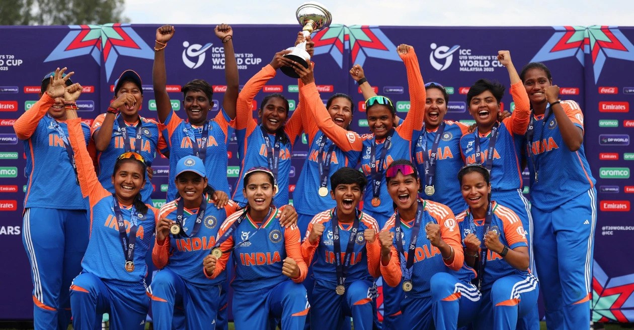 बीसीसीआई ने बड़ा ऐलान किया, अंडर-19 महिला टी20 वर्ल्ड कप विजेता भारतीय टीम को 5 करोड़ रुपये मिलेंगे 