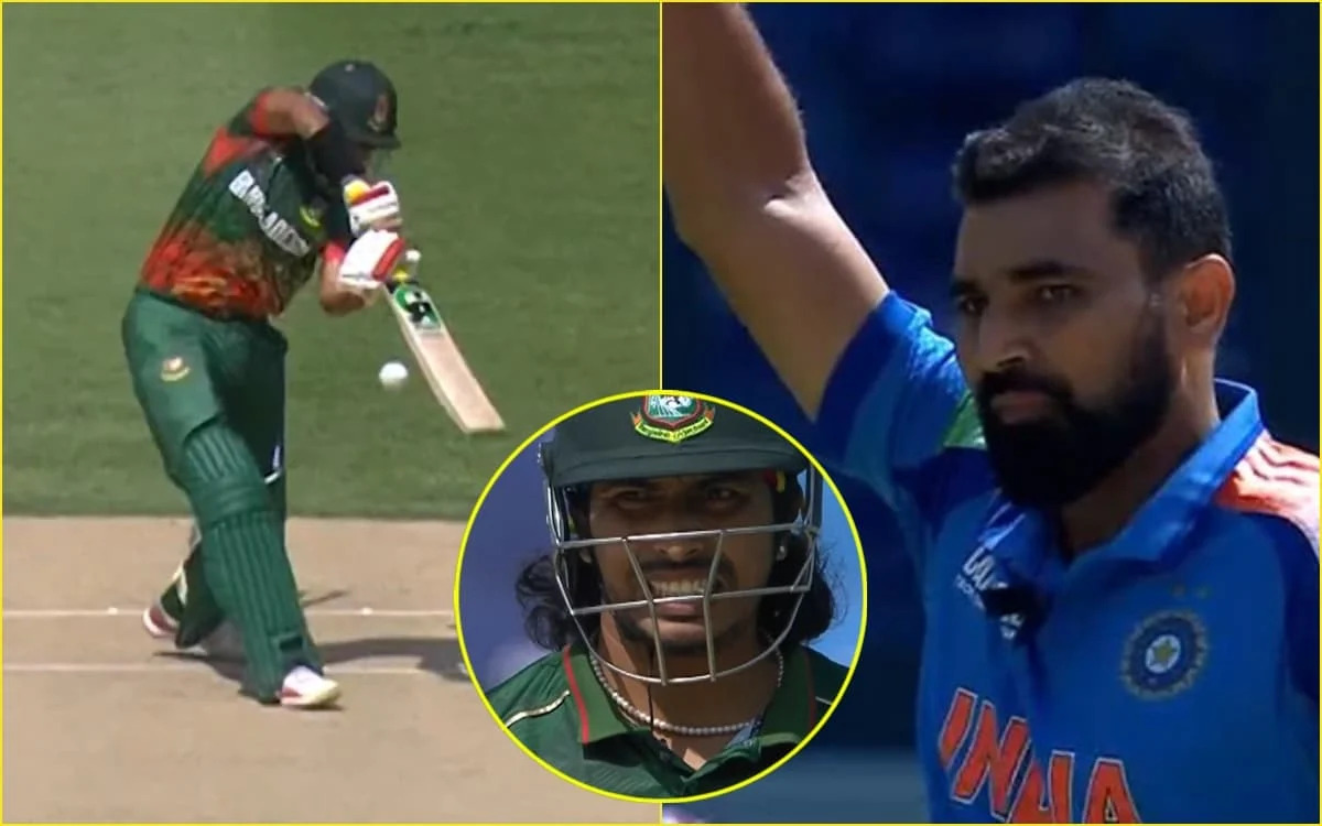 भारत की चैंपियंस ट्रॉफी 2025 में धमाकेदार शुरुआत, बांग्लादेश को शमी-राणा की जोड़ी ने पहले दो ओवर में दो झटके दिए 