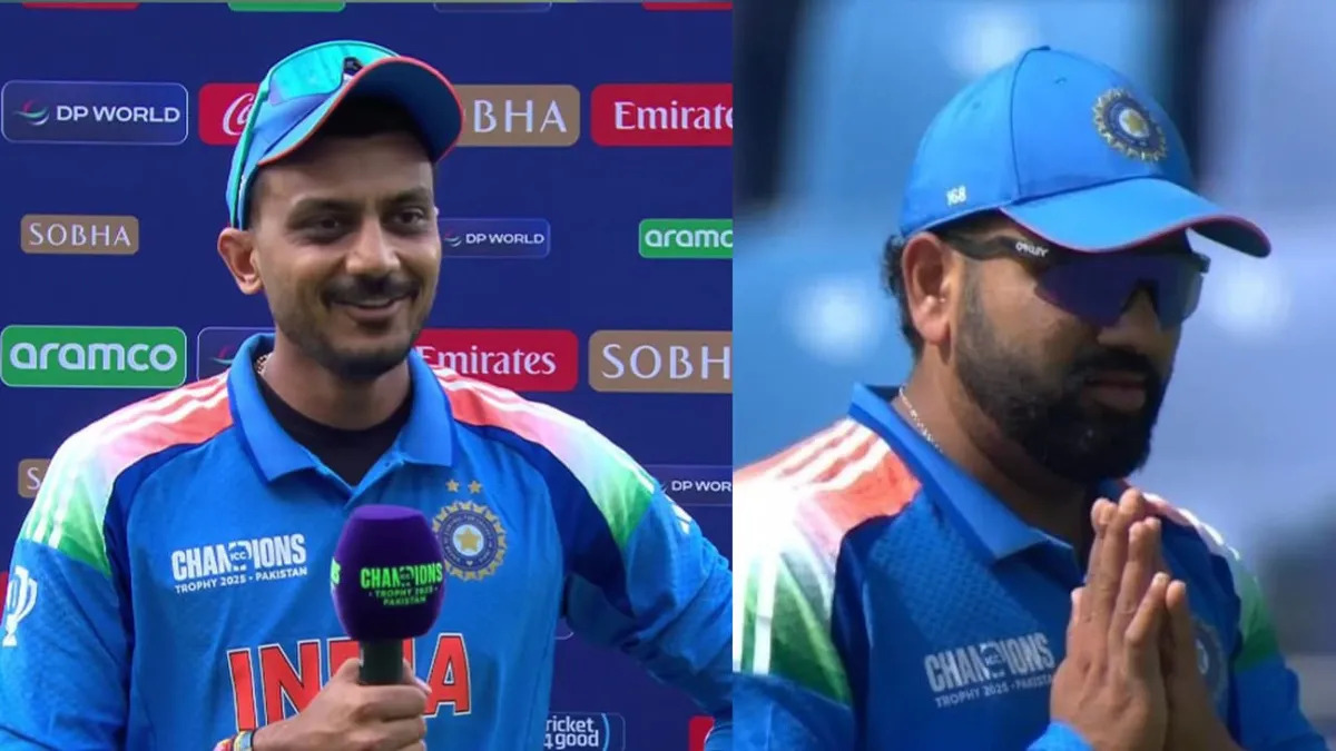 अक्षर पटेल ने रोहित शर्मा के कैच ड्रॉप को लेकर बड़ी प्रतिक्रिया दी, कहा- “मैंने तो जश्न…”