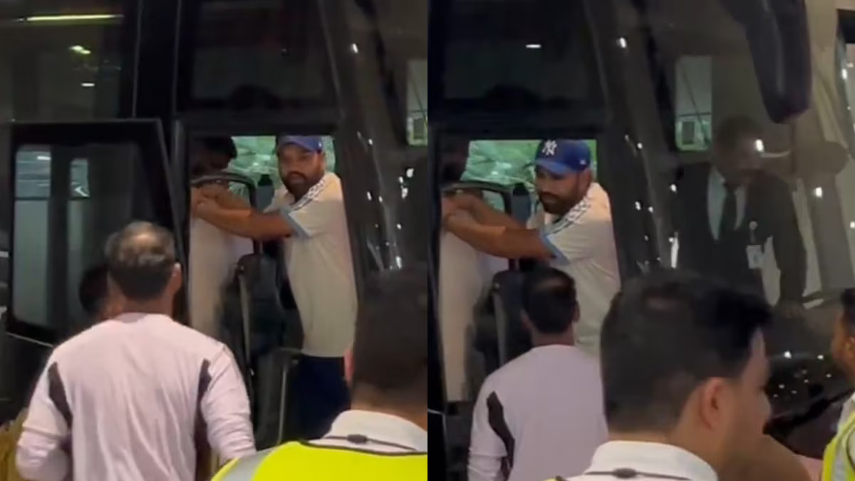 रोहित शर्मा चैंपियंस ट्रॉफी 2025 के लिए दुबई में लैंड होने के बाद कुछ भूल गए, वीडियो देखें