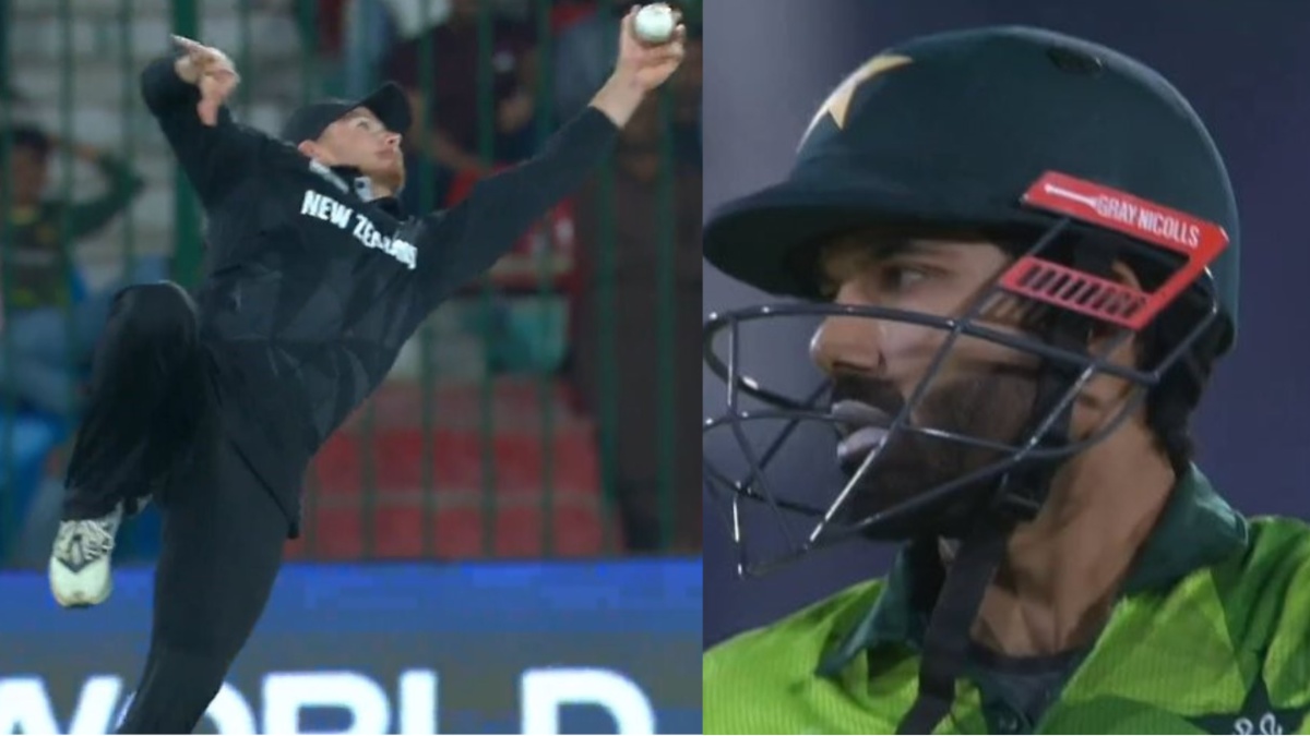 CT2025: ग्लेन फिलिप्स ने पाकिस्तान के खिलाफ हवा में एक अविश्वसनीय कैच पकड़ा, वीडियो देखकर आप भी दंग रह जाएंगे