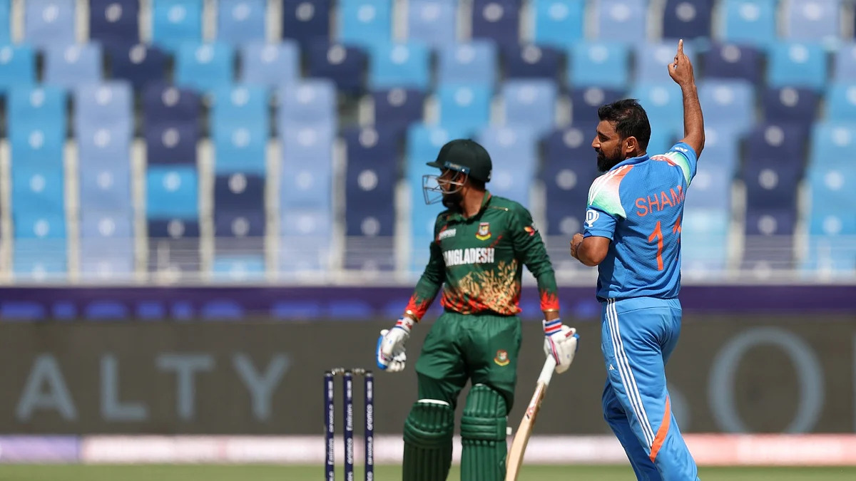 CT2025: बांग्लादेश को मोहम्मद शमी के पंजे ने ढेर किया, तौहीद हृदोय ने शतक जड़कर प्रशंसकों का दिल जीता