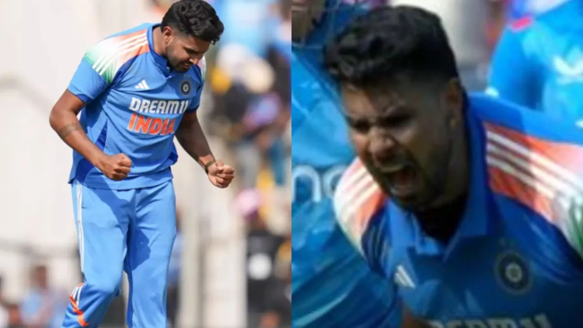 हर्षित राणा ने गदर मचाया, हैरी ब्रूक और जोस बटलर को क्लीन बोल्ड किया