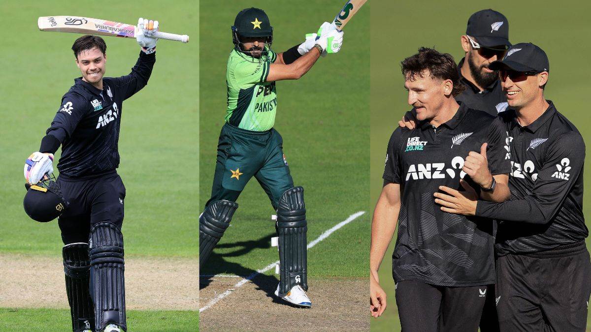 न्यूजीलैंड ने पहले वनडे में पाकिस्तान को 73 रन से हराया, बाबर आजम शतक से चूके 