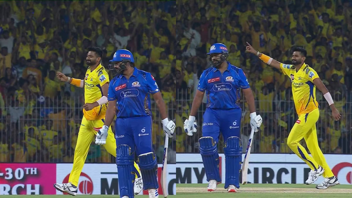 IPL 2025 के अपने पहले मैच में रोहित शर्मा डक पर आउट हुए, वीडियो देखें 