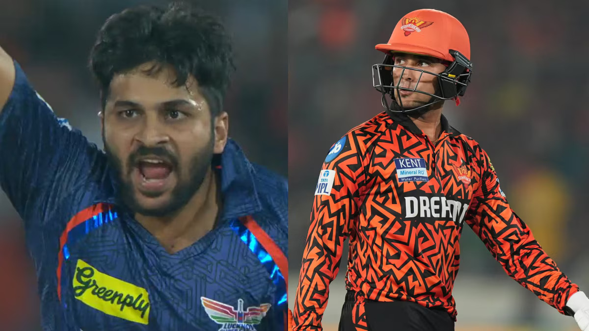 IPL 2025: SRH के खिलाफ शार्दुल ठाकुर ने जबरदस्त गेंदबाजी की, अभिषेक शर्मा और ईशान किशन निजी स्कोर पर वापस पवेलियन लौटे