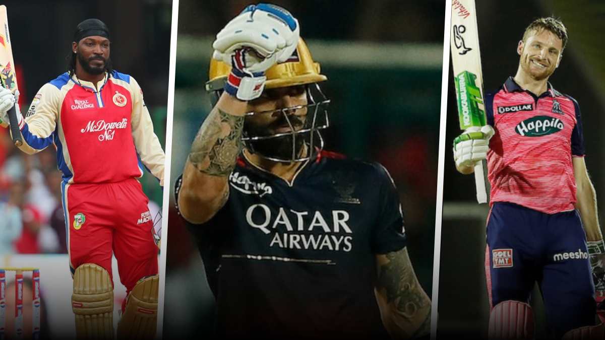 आईपीएल इतिहास में सर्वाधिक शतक ठोकने वाले टॉप-10 बल्लेबाजों की लिस्ट देखें -