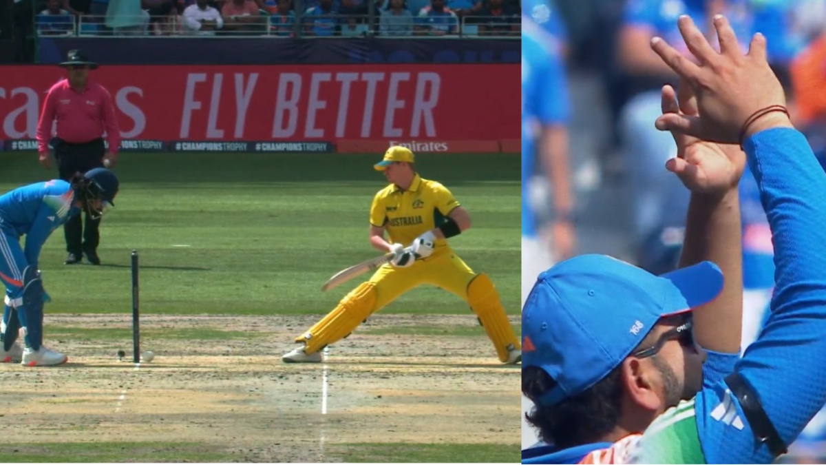 CT 2025: स्टीव स्मिथ के स्टंप्स से गेंद लगने के बावजूद नहीं गिरी बेल्स, आप भी वीडियो देखें 