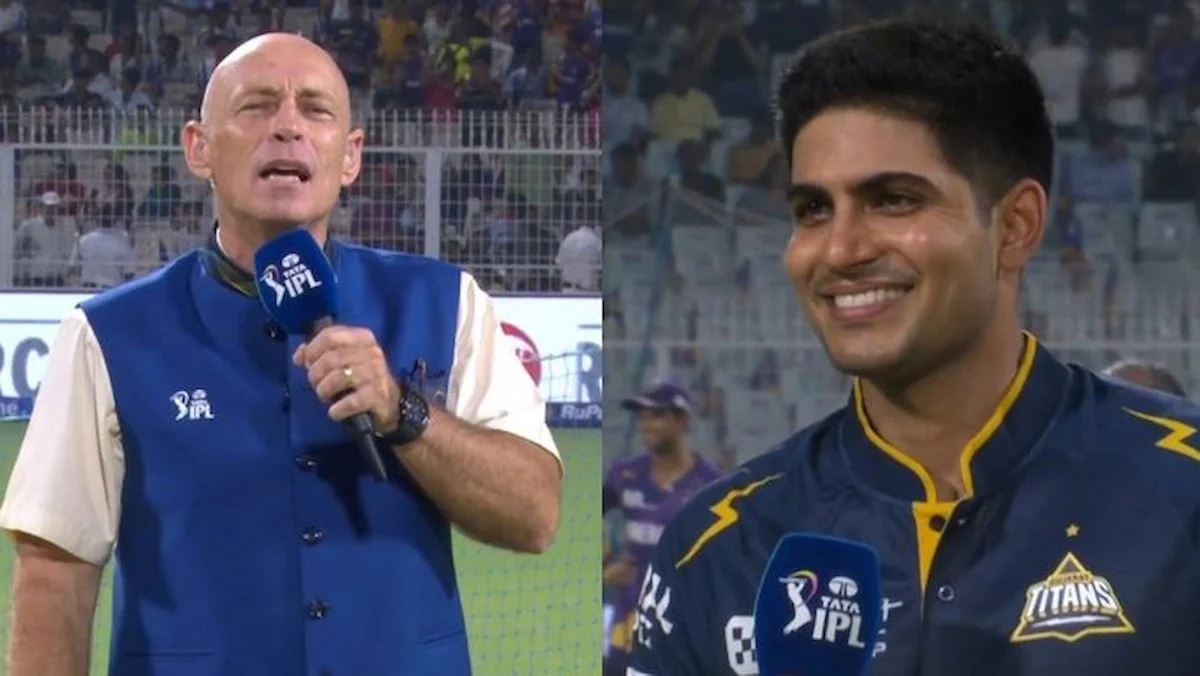 शुभमन गिल से टॉस के दौरान शादी वाला सवाल पूछा, बल्लेबाज शरम से लाल हो गए