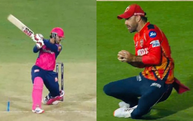 ग्लेन मैक्सवेल ने इस मुकाबले में नीतीश राणा का जबरदस्त कैच पकड़ा