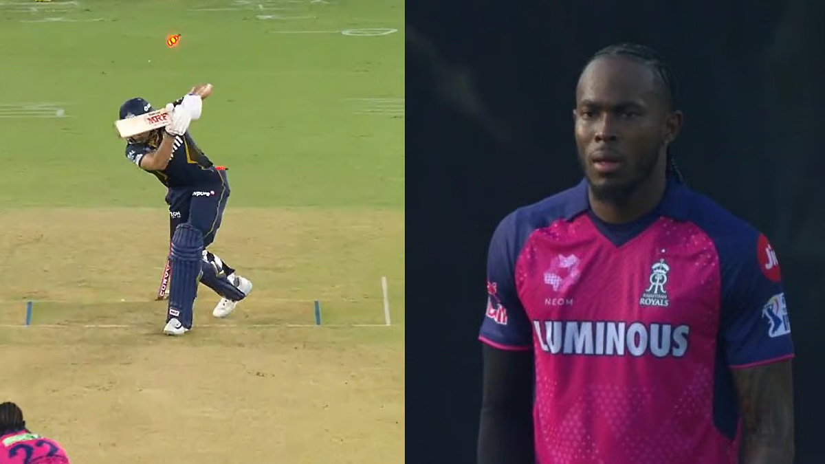 IPL 2025: जोफ्रा आर्चर की सटीक इनस्विंग गेंद पर शुभमन गिल चारों खाने चित हुए, GT के खिलाफ RR ने जबरदस्त शुरुआत की