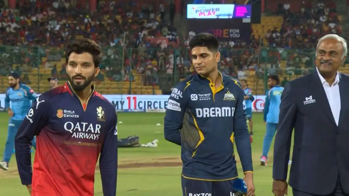 IPL 2025: गुजरात टाइटंस ने RCB के खिलाफ अपनी प्लेइंग XI में बड़ा बदलाव किया, कागिसो रबाडा इस मैच में नहीं खेलेंगे