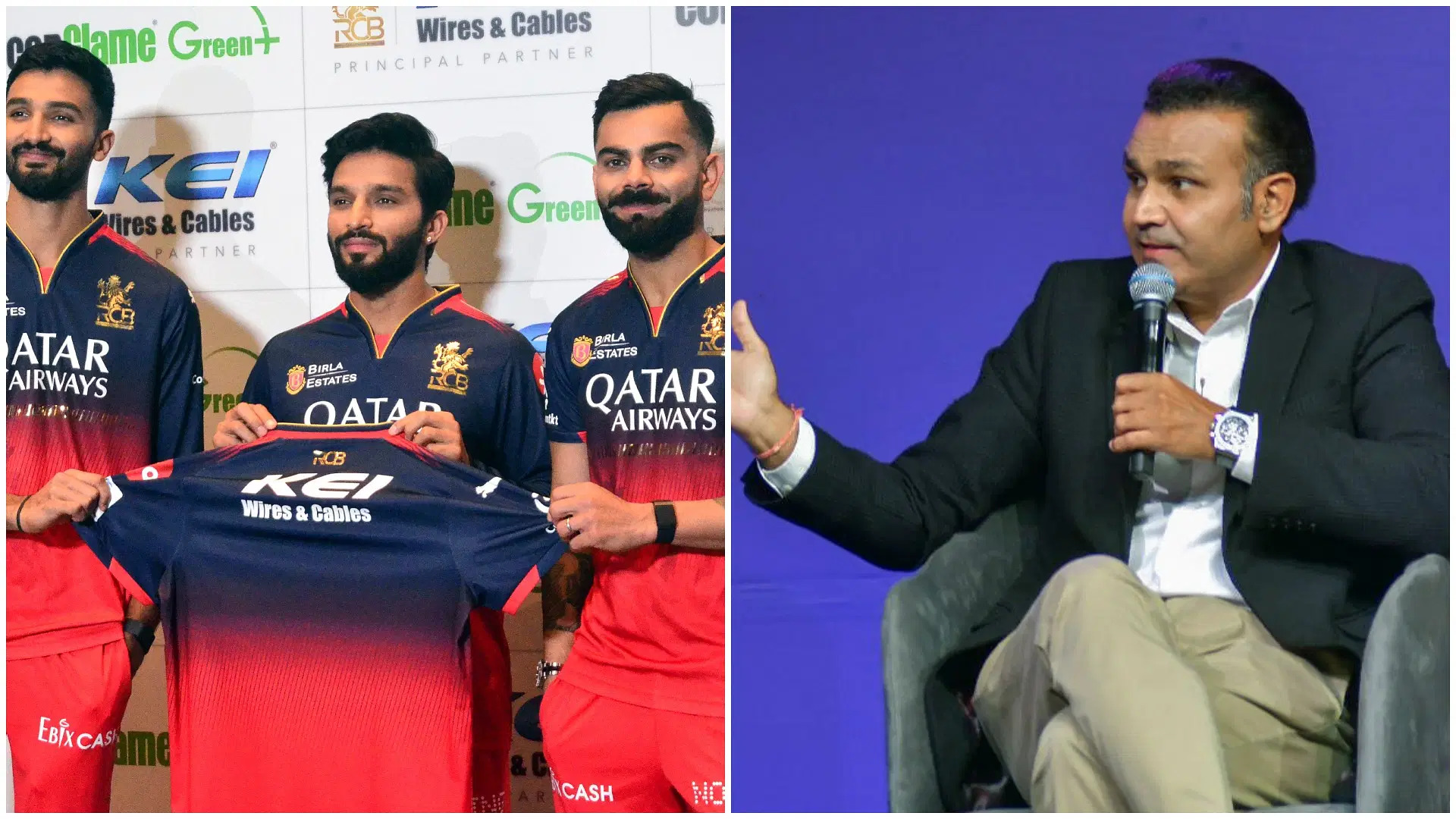 वीरेंद्र सहवाग ने आरसीबी को लेकर मजाक उड़ाया, कहा 'गरीबों को भी रहने दो'