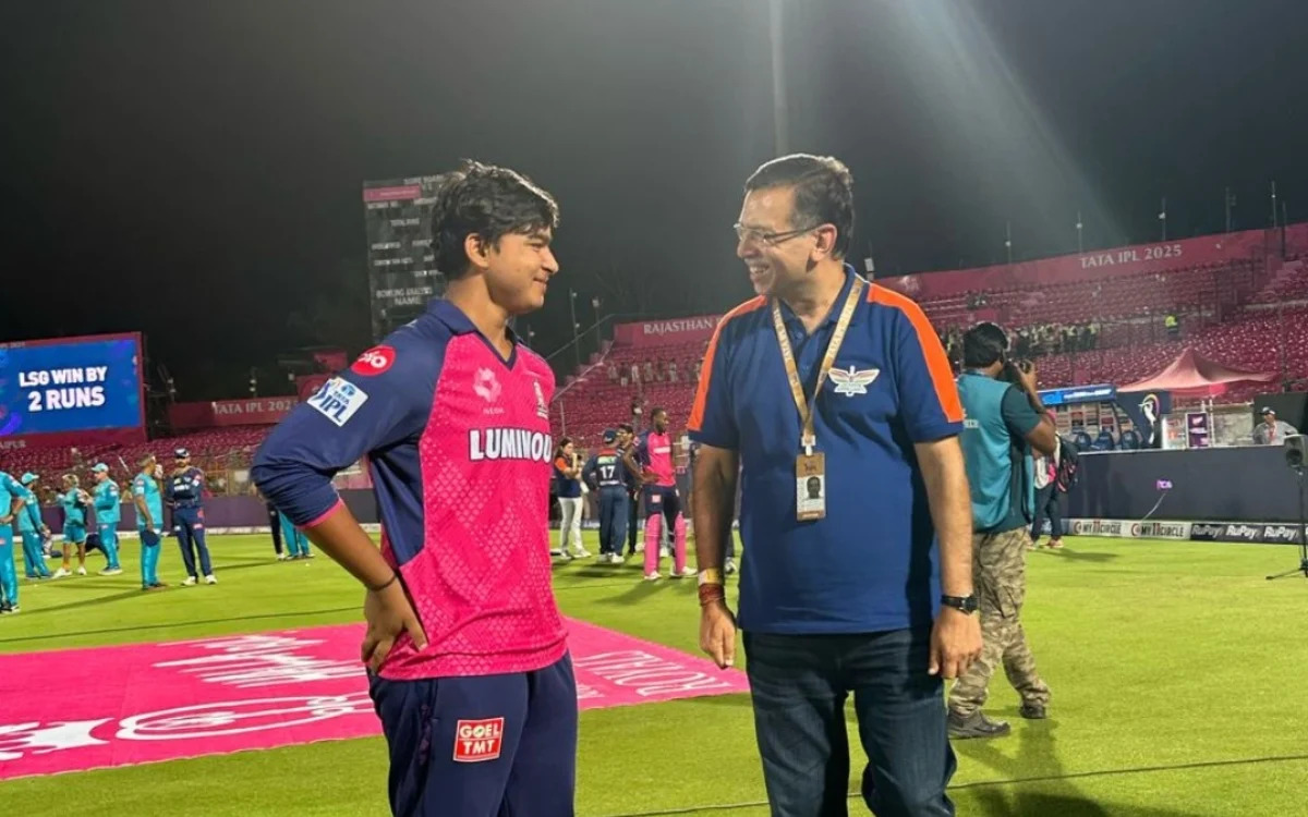 LSG टीम के मालिक वैभव सूर्यवंशी से प्रभावित हुए, मैच के बाद मुलाकात की 