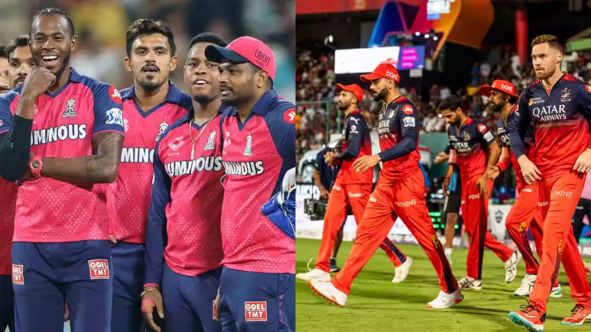 आईपीएल 2025: यहां रॉयल चैलेंजर्स बेंगलुरु बनाम राजस्थान रॉयल्स का हेड टू हेड रिकॉर्ड देखें