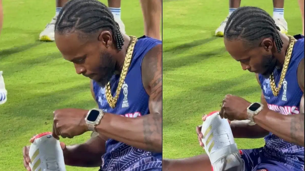 पहले जोफ्रा आर्चर ने अपने नए जूतों को नुकसान पहुंचाया, फिर बताया कि उन्होंने ऐसा क्यों किया